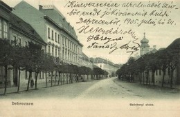 T2 1905 Debrecen, Széchenyi Utca. Pongrácz Géza Kiadása - Unclassified