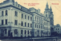 T2/T3 Debrecen, Római Katolikus Főgimnázium és Templom. W.L. (?) 5. - Non Classés