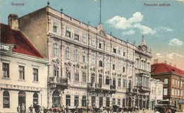 * T2 1917 Sopron, Pannónia Szálloda, Szálloda és Kávéház A Magyar Királyhoz - Zonder Classificatie