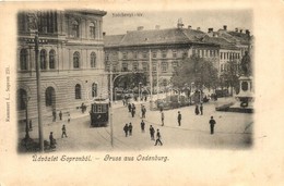 T2/T3 Sopron, Széchenyi Tér, Villamos. Kummert L. 231. (EK) - Zonder Classificatie