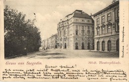 T2/T3 1898 Szeged, Színház, Sörcsarnok (EK) - Zonder Classificatie