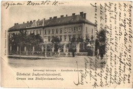 T3 1902 Székesfehérvár, Lovassági Laktanya. Kiadja Weisz Hermann (EB) - Unclassified