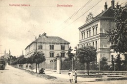 T2/T3 1911 Szombathely, Gyalogsági Laktanya, Villamos (EK) - Non Classés