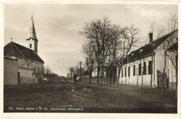 * T2 Tét, Utcakép, M. Kir. Csendőrségi Laktanya, Templom - Zonder Classificatie