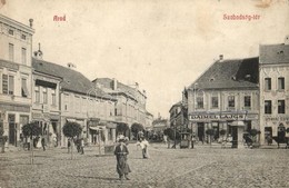 T3 1908 Arad, Szabadság Tér, Szappan és Gyertyagyár, Hubert J. és Társa, Erber és Fleischmann, Rosenberg József, Daimel  - Non Classés