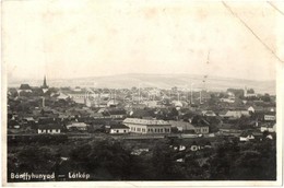 T3/T4 Bánffyhunyad, Huedin; Látkép, Vasútállomás, Bossai Kalapgyár üzlete, Vagonok / General View, Railway Station, Hat  - Sin Clasificación