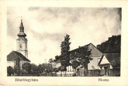 ** T2/T3 Biharfélegyháza, Rosiori; Fő Utca, Református Templom. Kiadja A Fogyasztási Szövetkezet / Main Street, Calvinis - Unclassified