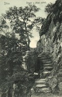 * T2/T3 1907 Déva, Várlépcső / Castle Staircase (EK) - Unclassified