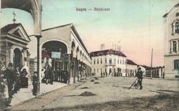 T2 Lugos, Lugoj; Bazár Sor, Kiadja Nagel Sándor / Street View - Unclassified