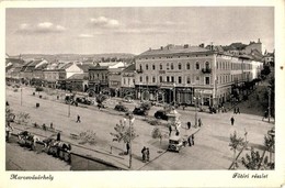 ** T2/T3 Marosvásárhely, Targu Mures; Fő Tér, Automobilok, Takarékpénztár, Kalap Király, üzletek / Main Square, Automobi - Non Classés