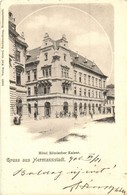 T2 Nagyszeben, Hermannstadt, Sibiu; Römischer Kaiser Szálloda, Divatterem / Hotel, Fashion Shop - Ohne Zuordnung