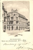 T2 Nagyszeben, Hermannstadt, Sibiu; Römischer Kaiser Szálloda, Divatterem / Hotel, Fashion Shop - Unclassified