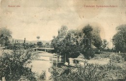 T2/T3 1911 Nyárádszereda, Miercurea Nirajului; Nyárád Vize, Híd. Dunky Fivérek Fényképészek Kiadása / Niraj River, Bridg - Zonder Classificatie