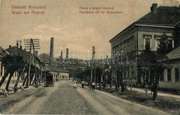 T2/T3 1908 Resicabánya, Resita; Hauptgasse Mit Der Bürgerschule / Fő Utca A Polgári Iskolával. W. L. 1147. / Main Street - Unclassified