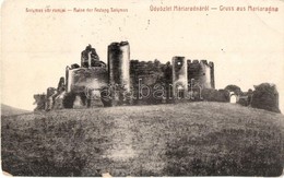 T3 Solymosvár, Solymos, Soimos (Máriaradna); Vár Romjai. W. L. Bp. 3015. Kiadja Csauscher József / Castle Ruins (EM) - Unclassified