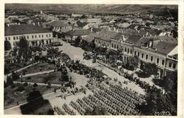 ** T2/T3 1940 Szamosújvár, Gherla; Bevonulás / Entry Of The Hungarian Troops (ragasztónyom / Glue Mark) - Ohne Zuordnung