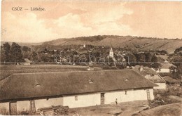 * T2/T3 Csúz, Cúz, Dubník; Látkép, Templom, Létra. Kiadja Herzog Mór / General View, Church, Ladder (EB) - Unclassified