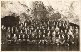 * T2/T3 1936 Deménfalu, Deménvölgy, Demänovská Dolina, Demänovské Jaskyne (Liptószentmiklós, Liptovsky Mikulás); Turistá - Non Classés