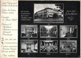 T2/T3 Kassa, Kosice; Schalkház Reklámlap, Belső, Koncert Terem, étterem, Kávézó, Bor Terem / Hotel Interior With Adverti - Zonder Classificatie