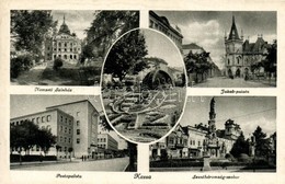 ** T2 Kassa, Nemzeti Színház, Postapalota, Szentháromság Szobor, Jakab Palota / Theatre, Post Palace, Statue (fl) - Zonder Classificatie