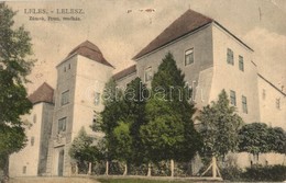 T3/T4 Lelesz, Leles (Újhely, Slovenské Nové Mesto); Premontrei Rendház Kastélya / Zámok / Castle (apró Lyukak / Tiny Pin - Unclassified