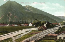 T3/T4 Liptóújvár, Liptovsky Hrádok (Tátra);  Látkép A Vasútállomással. Feitzinger Ede No. 900. / Bahnhof / General View  - Non Classés