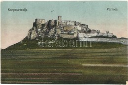 ** T2/T3 Szepesváralja, Spisské Podhradie; Zipser Schloss / Szepes Vára / Spissky Hrad / Castle Ruins (EK) - Unclassified