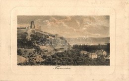 T2/T3 1912 Trencsén, Trencín; Vár. Kiadja Gansel Lipót /  Trenciansky Hrad  / Castle (EK) - Non Classés