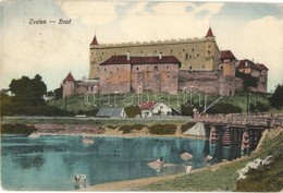 T2/T3 Zólyom, Zvolen; Vár és Híd / Hrad / Castle And Bridge (EK) - Non Classés