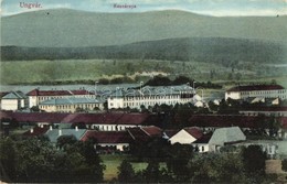 T2 Ungvár, Uzshorod, Uzhorod; Kaszárnya, Laktanya. Kiadja Balázs Soma / K.u.K. Military Barracks - Zonder Classificatie