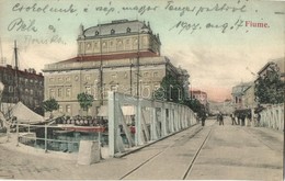 T2/T3 Fiume, Vasútvonal, Híd, Kikötő / Railway, Bridge, Port. Lederer & Popper (EK) - Non Classés