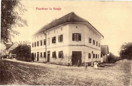 T2 1909 Sunja, Utcakép / Street View. W.L. (?) 905. - Ohne Zuordnung