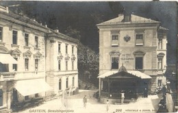 T3 1907 Bad Gastein, Straubingerplatz, K.k. Post Und Telegraphen Amt / Square, Post And Telegraph Office. (cut) - Unclassified