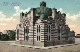 T2 Sofia, Sophia; La Synagogue. Verlag Jv. D. Bajdaroff - Non Classés