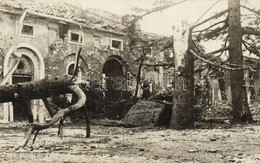 ** T1/T2 Gorizia, Görz; WWI Destroyed Buildings, Ruins, Photo - Zonder Classificatie