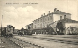 T2 Divaca, Divacca, Küstenland; Bahnhof / Railway Station, Locomotive - Zonder Classificatie