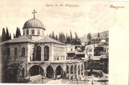 T3/T4 1901 Izmir, Smyrne; Eglise De St. Polycarpe / Church (r) - Sin Clasificación