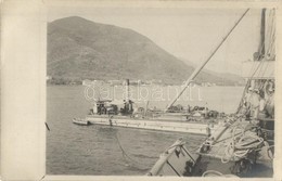 ** T2 Osztrák -magyar Hadihajóba Beemelik Az árbócot Egy Segédhajóval / K.u.K. Kriegsmarine / Austro-Hungarian Navy, Lif - Unclassified