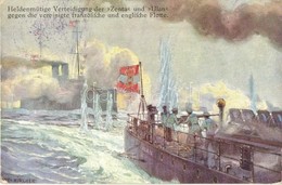 T2 Heldenmütige Verteidigung Der Zenta Und Ulan Gegen Die Vereinigte Französische Und Englische Flotte / K.u.K. Kriegsma - Ohne Zuordnung