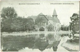 T2 1910 Wien, Internationale Jagdausstellung, Ungarisches Jagdschloss. Druck Und Verlag J. Weiner / Magyar Vadászkastély - Non Classés