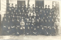 ** T2 1910-11 Szabadka, Subotica; Kadétiskola Csoportképe. Tímár Imre Fényképész Felvétele / Military School's Group Pho - Unclassified