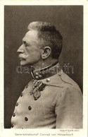 T2/T3 Generalstabschef Conrad Von Hötzendorf. Rudolf Jobst Phot. - Zonder Classificatie