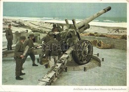 ** T2/T3 Im Küstenschutz Eingesetzte Artillerie Des Deutschen Heeres. PK-Aufn. Kriegsber. Schödl, Carl Werner / WWII Ger - Unclassified