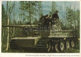 ** T2/T3 Die Besatzung Eines Deutschen 'Tiger'-Panzers Macht Sich Fertig Zum Gefecht. PK-Aufn. Kriegsber. Schröter, Carl - Unclassified