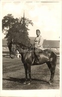 * T1/T2 Platsek András Katona Lovon / K.u.K. Military, Soldier On Horse. Photo - Zonder Classificatie