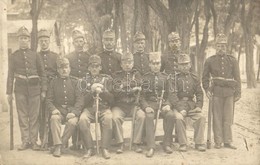 ** T2 Első Világháborús Osztrák-magyar Katonák Csoportképe / WWI K.u.K. Military, Soldiers' Group Photo - Non Classés