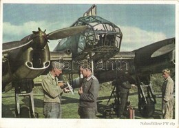 ** T2 Nahaufklärer Focke-Wulf Fw 189. PK-Aufn. Kriegsber. Schubert, Carl Werner / WWII German Military Aircraft - Ohne Zuordnung