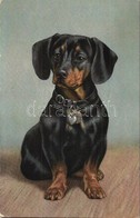 T2 1912 Dachshund Dog. Marge Egemes Serie 103. - Ohne Zuordnung