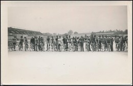 ** ~1930 5 Db Használatlan Fotó Képeslap Kerékpárversenyekről / 5 Unused Photo Postcards With Bicycle Races - Ohne Zuordnung