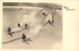 T2/T3 Frohe Weihnachten! / Winter Sport, Skiing  (EK) - Ohne Zuordnung